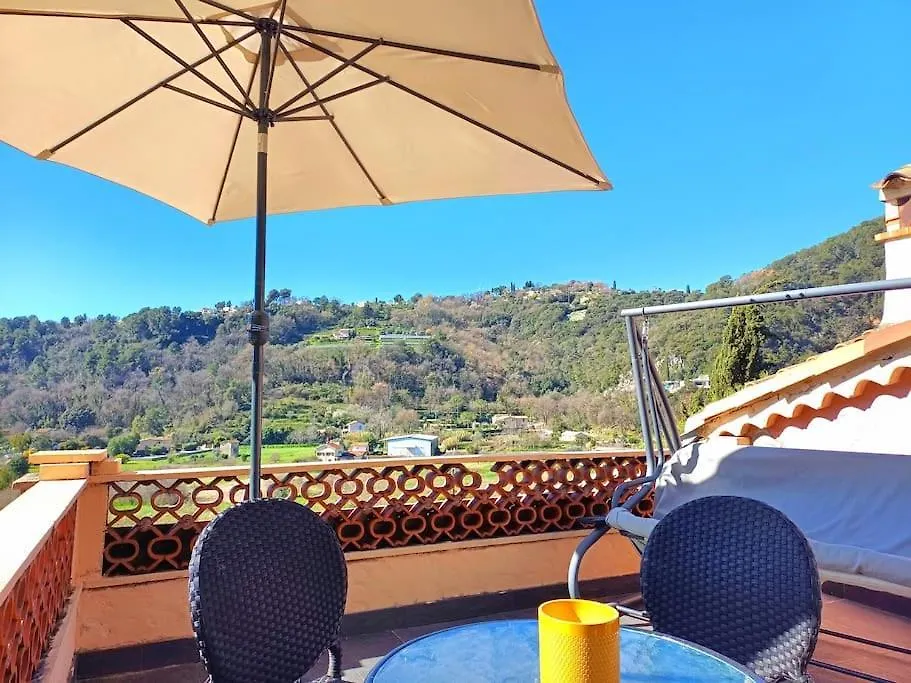 Villa Un brin de paille à Cagnes-sur-Mer Hébergement de vacances